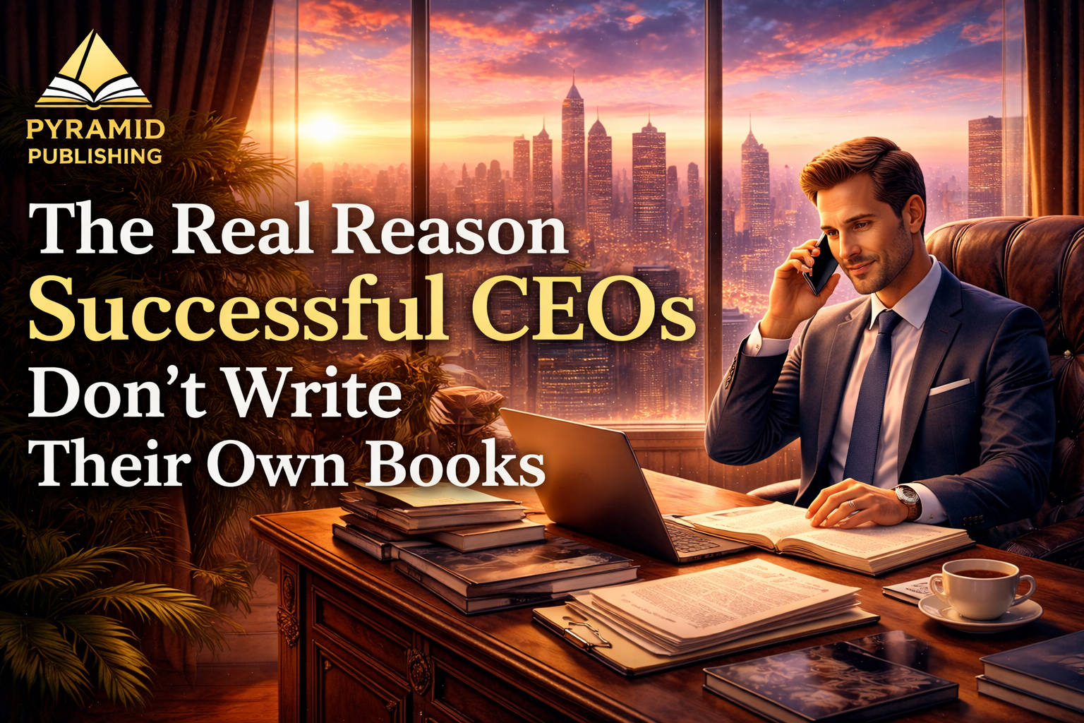 The Real Reason Successful CEOs Don’t Write Their Own Books