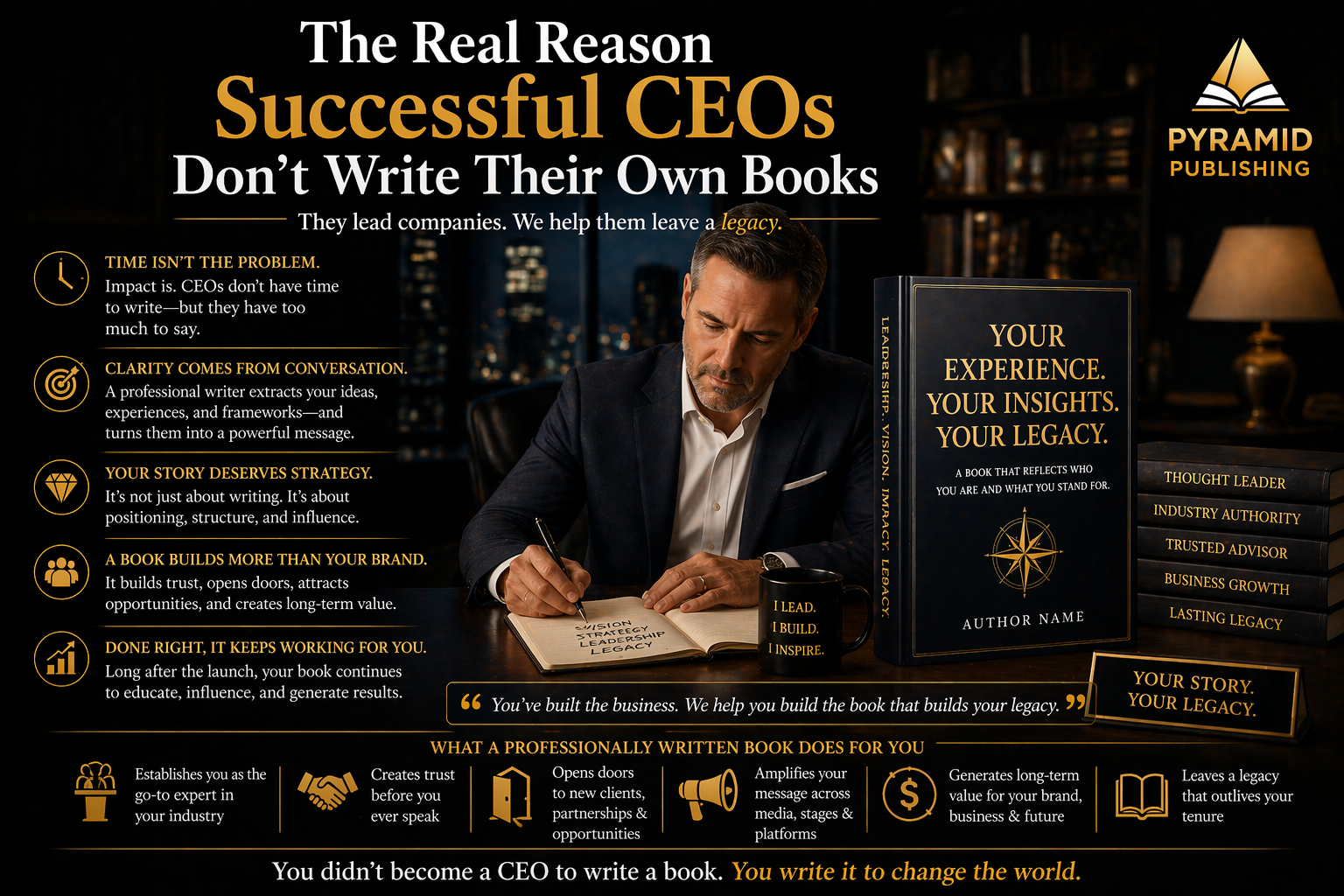 The Real Reason Successful CEOs Don't Write Their Own Books