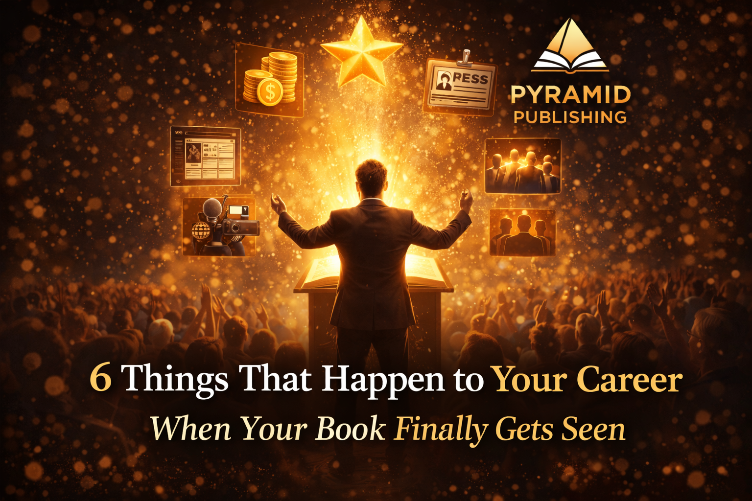 6 Things That Happen to Your Career When Your Book Finally Gets Seen!