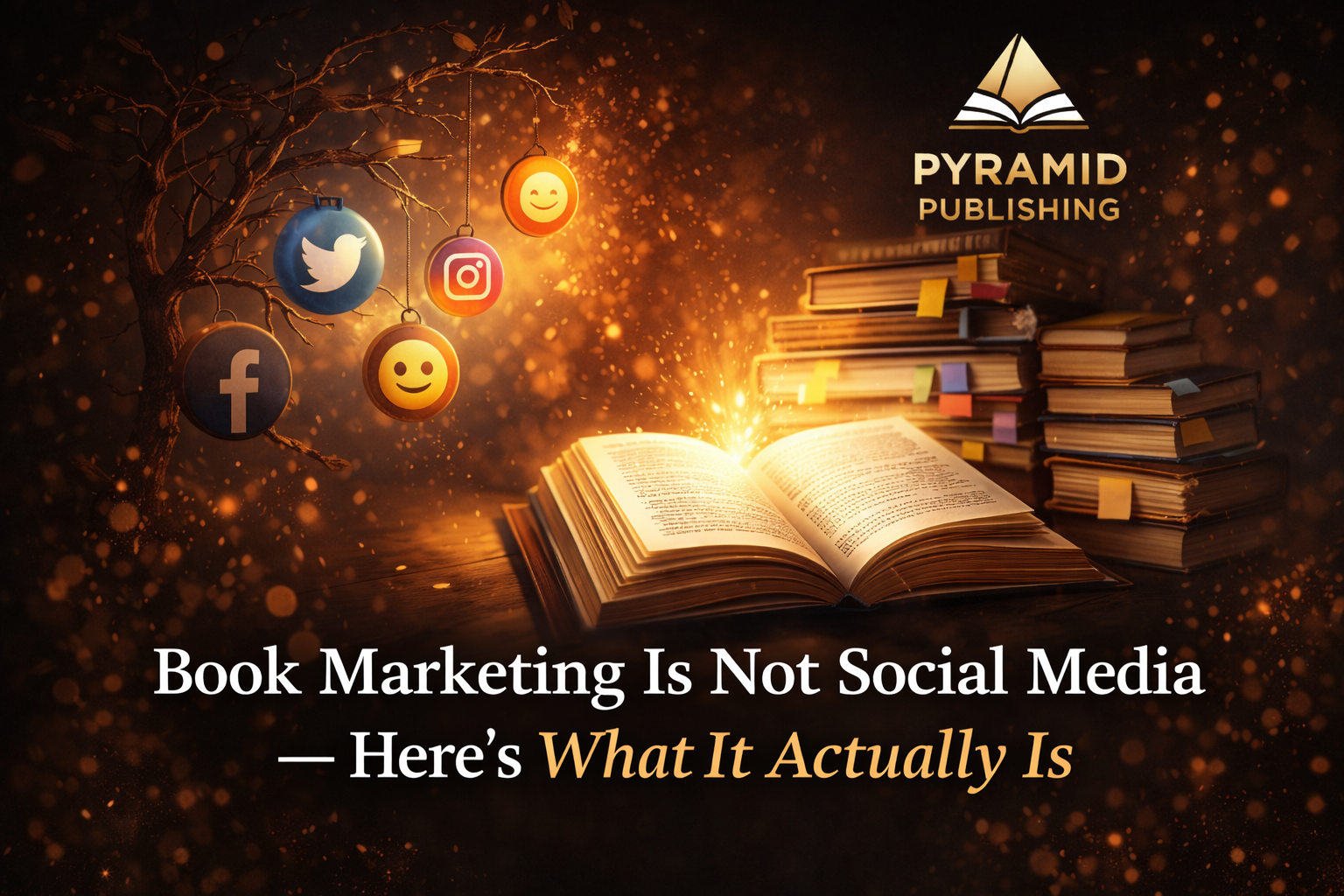 Book Marketing Is Not Social Media — Here's What It Actually Is
