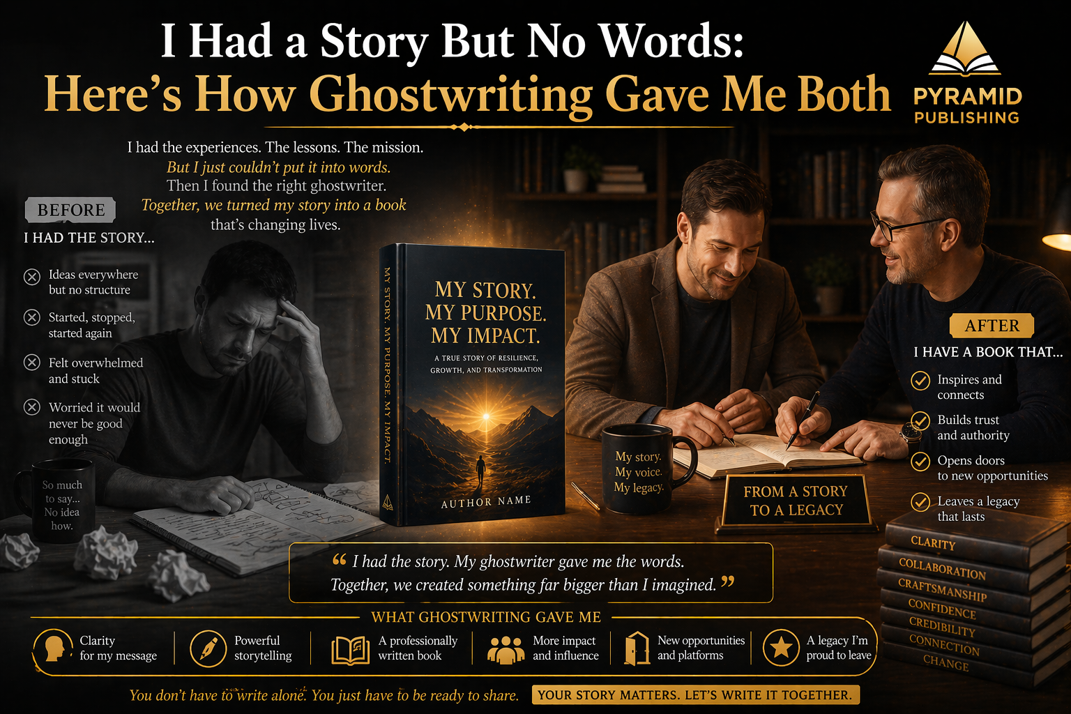 I Had a Story But No Words Here's How Ghostwriting Gave Me Both