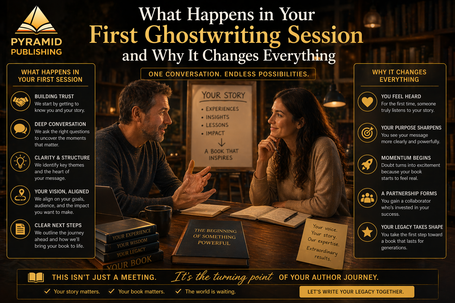 What Happens in Your First Ghostwriting Session and Why It Changes Everything