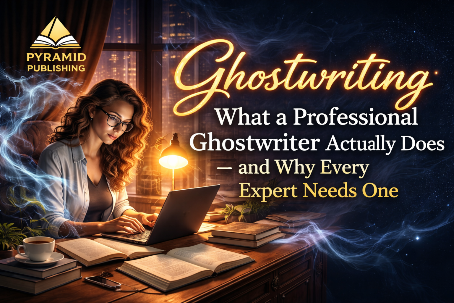 What a Professional Ghostwriter Actually Does & Why Every Expert Needs One