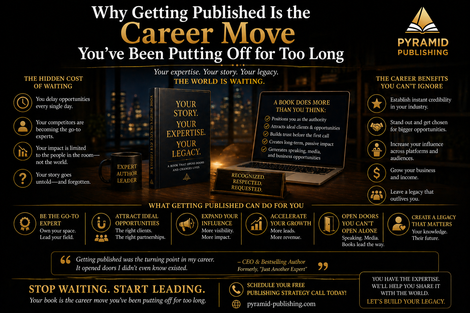 Why Getting Published Is the Career Move You've Been Putting Off for Too Long