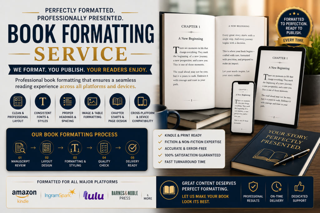 book formatting service