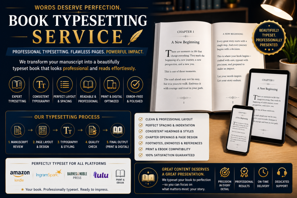 typesetting service